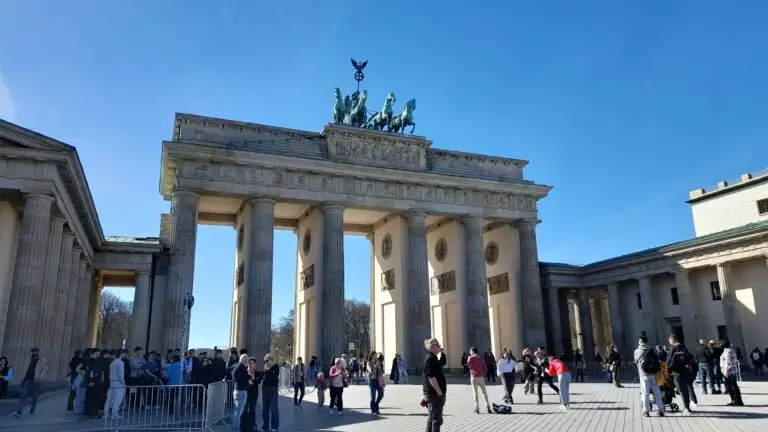 La porte de Brandebourg à Berlin