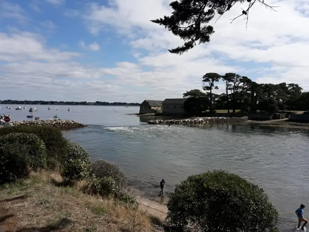 la marée montante en Bretagne